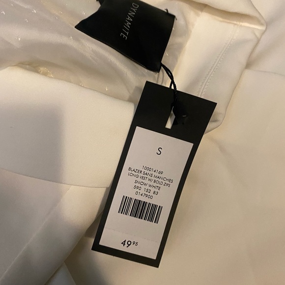 Professional White dynamite blazer vest - Picture 4 of 4